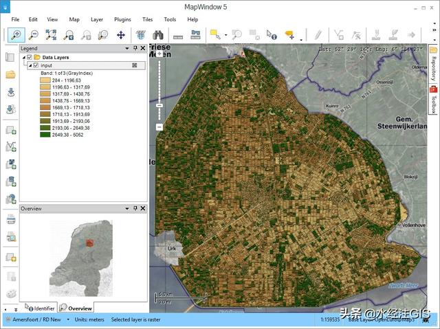 大小僅幾十兆的輕量級開源GIS軟件MAPWINDOW（開源gis平臺）