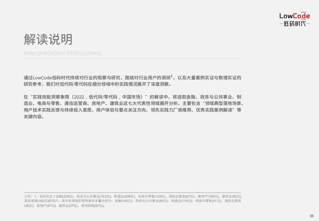 2022中國低代碼、零代碼行業(yè)研究報(bào)告（未來趨勢、細(xì)分領(lǐng)域?qū)嵺`）