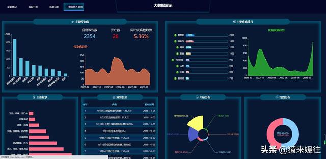 無(wú)極低碼：100套大屏可視化源碼，包含多個(gè)行業(yè)（無(wú)極平臺(tái)）